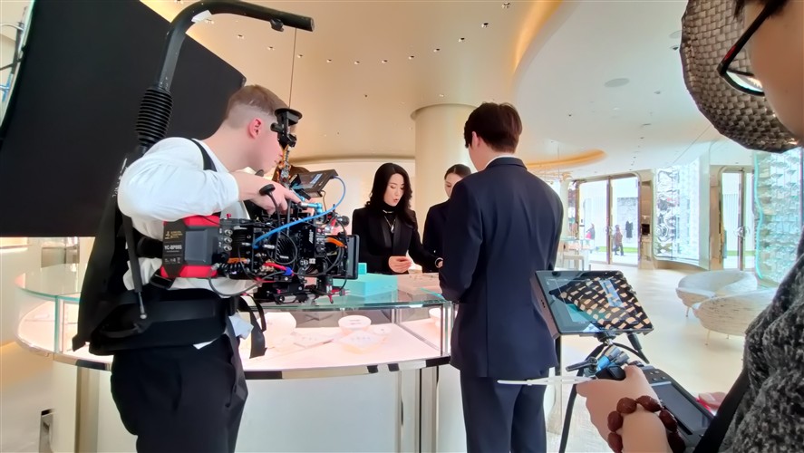 Camera package prepared for a Shanghai retail and branded shoot